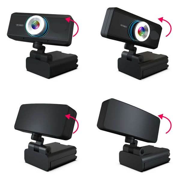 HD 1080P Desktop PC Video Calling Webcam with Microphone DailySale