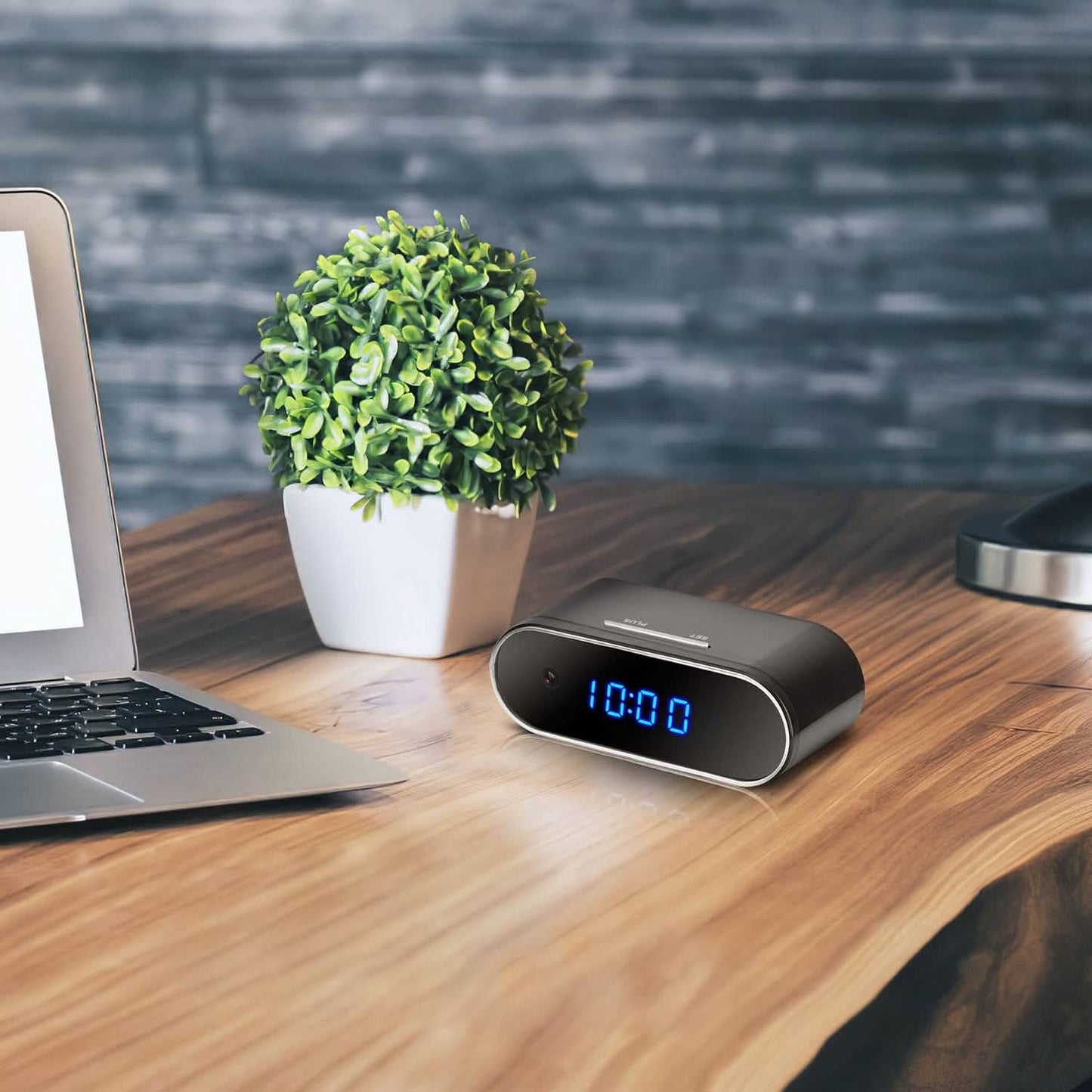 HD 1080P Wi-Fi Alarm Clock Camera DailySale