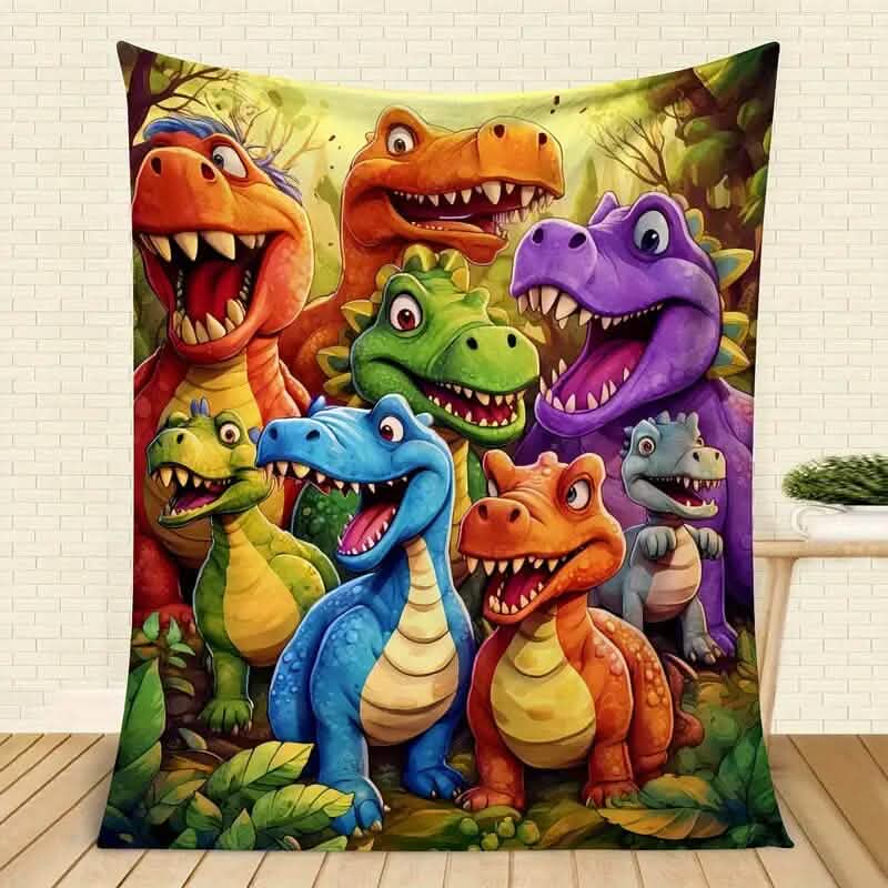 HD Digital Print Flannel Throw Blanket DailySale