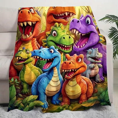 HD Digital Print Flannel Throw Blanket DailySale