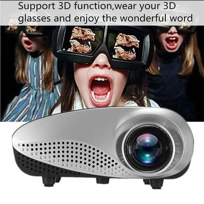 HD LED Projector Mini 3D Home Theater Cinema DailySale