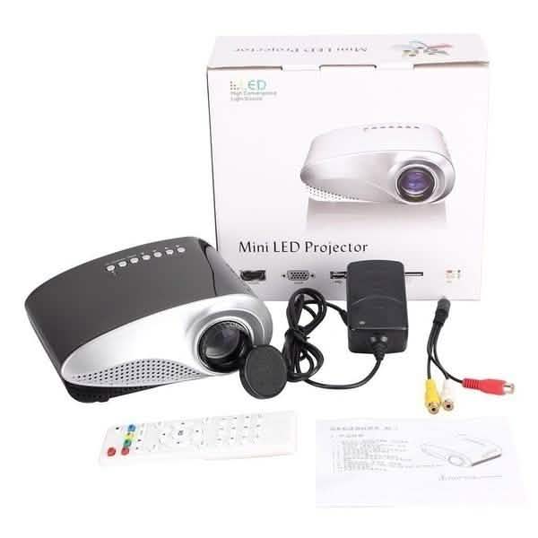 HD LED Projector Mini 3D Home Theater Cinema DailySale