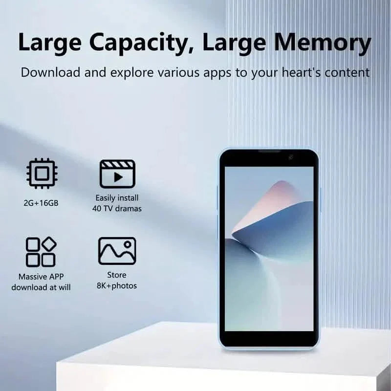 HD Mini Pocket-Sized Unlocked Smartphone for Android with WiFi, GPS, Touch Screen, and Dual SIM Slots DailySale