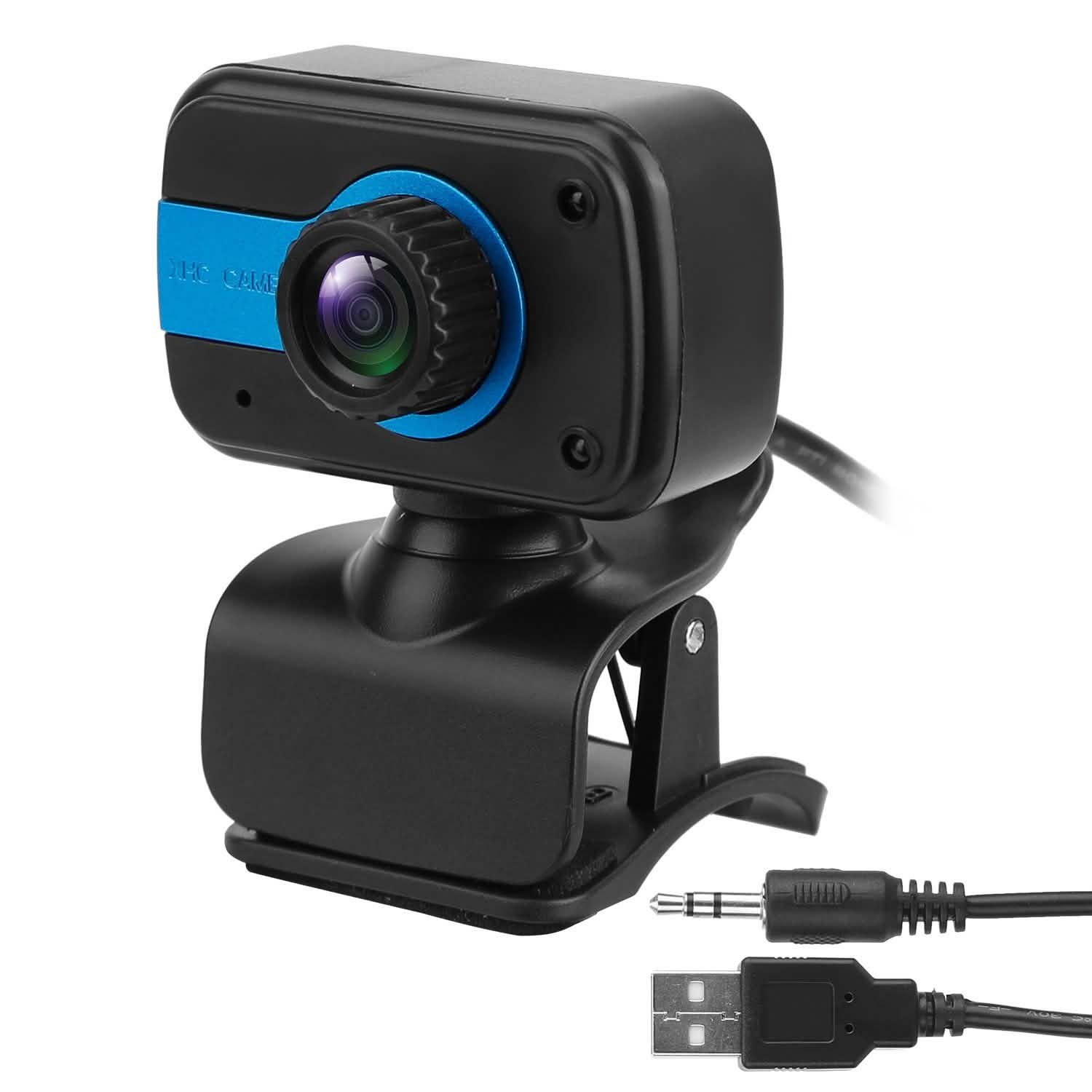 HD Webcam USB PC with Microphone Rotatable Clip DailySale