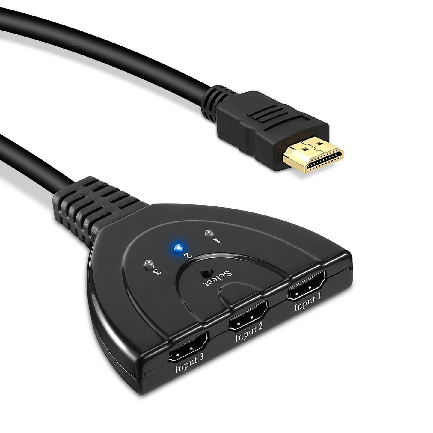 HDMI 1080P 3-in-1 Output HDTV Switch Splitter DailySale