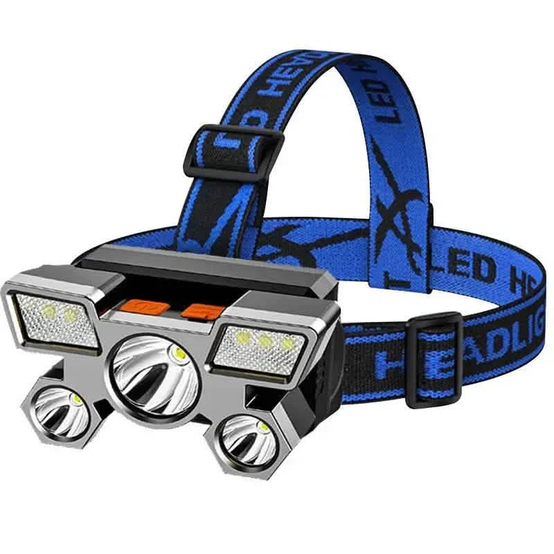 Headlamp With Built In Battery USB Rechargeable DailySale