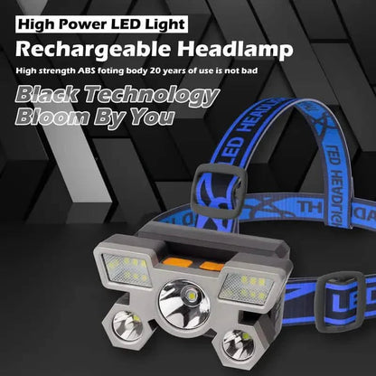 Headlamp With Built In Battery USB Rechargeable DailySale
