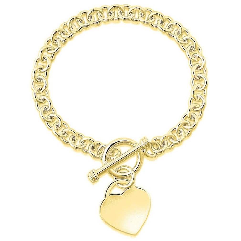 Heart Charm Bracelet - Assorted Colors DailySale