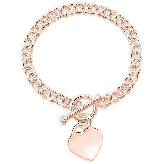 Heart Charm Bracelet - Assorted Colors DailySale