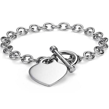Heart Charm Toggle Bracelet DailySale