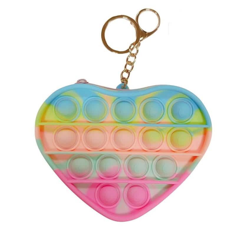 Heart Push Pop Pouch with Zipper DailySale