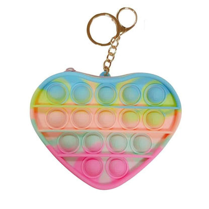 Heart Push Pop Pouch with Zipper DailySale