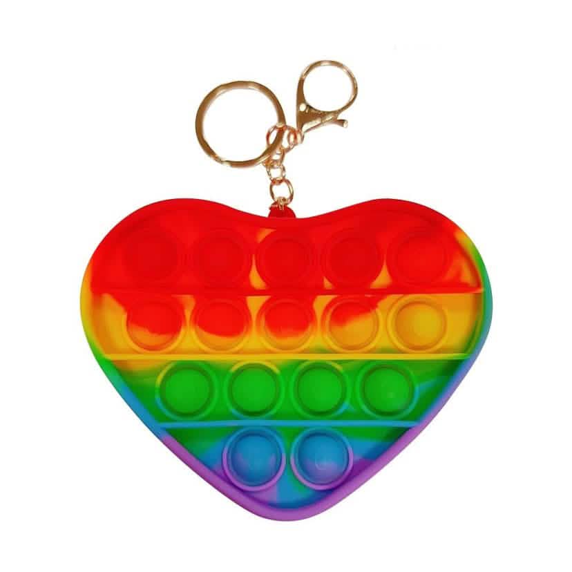 Heart Push Pop Pouch with Zipper DailySale
