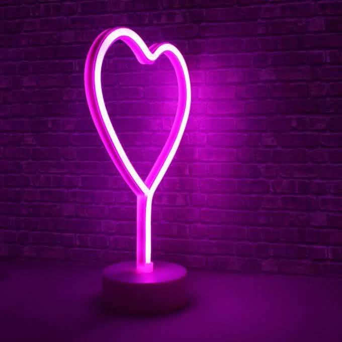 Hearth And Haven Decorative Fluorescent Light Neon Signs Home Decor DailySale