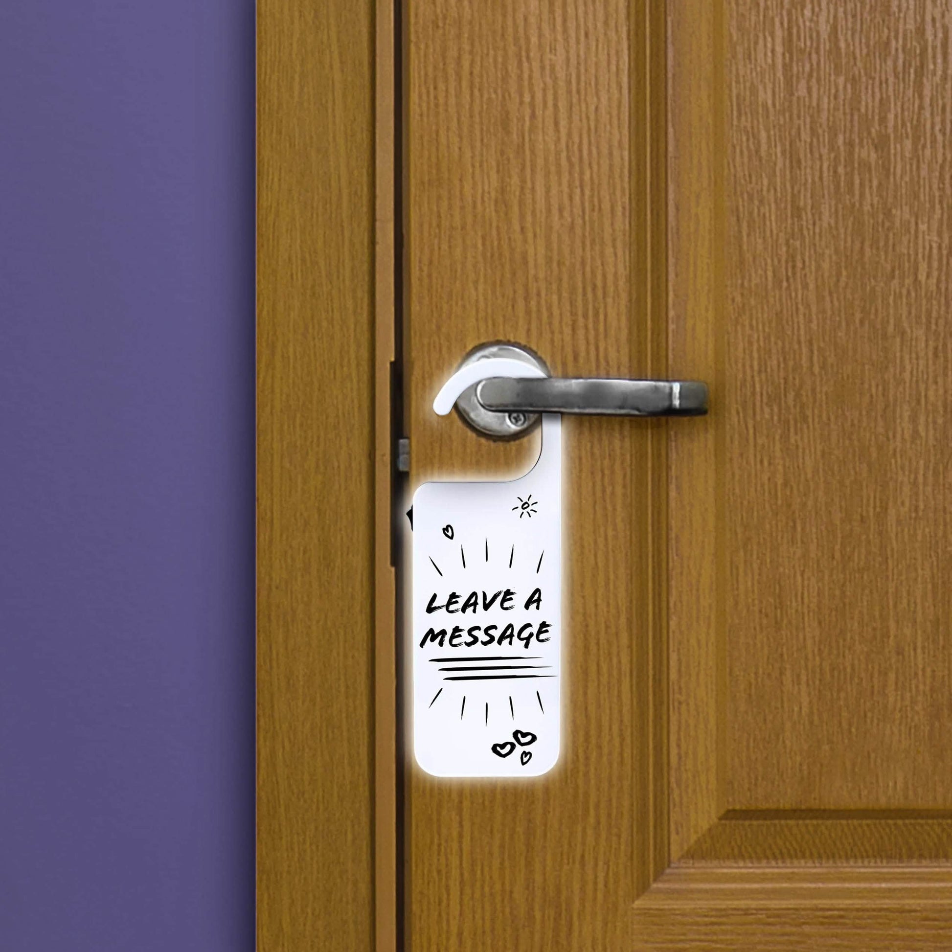 Hearth And Haven Hanging Door Sign Dry Erase White Board Do Not Disturb DailySale