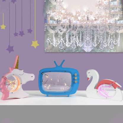 Hearth & Haven Decorative Wooden Table Night Light for Kids DailySale