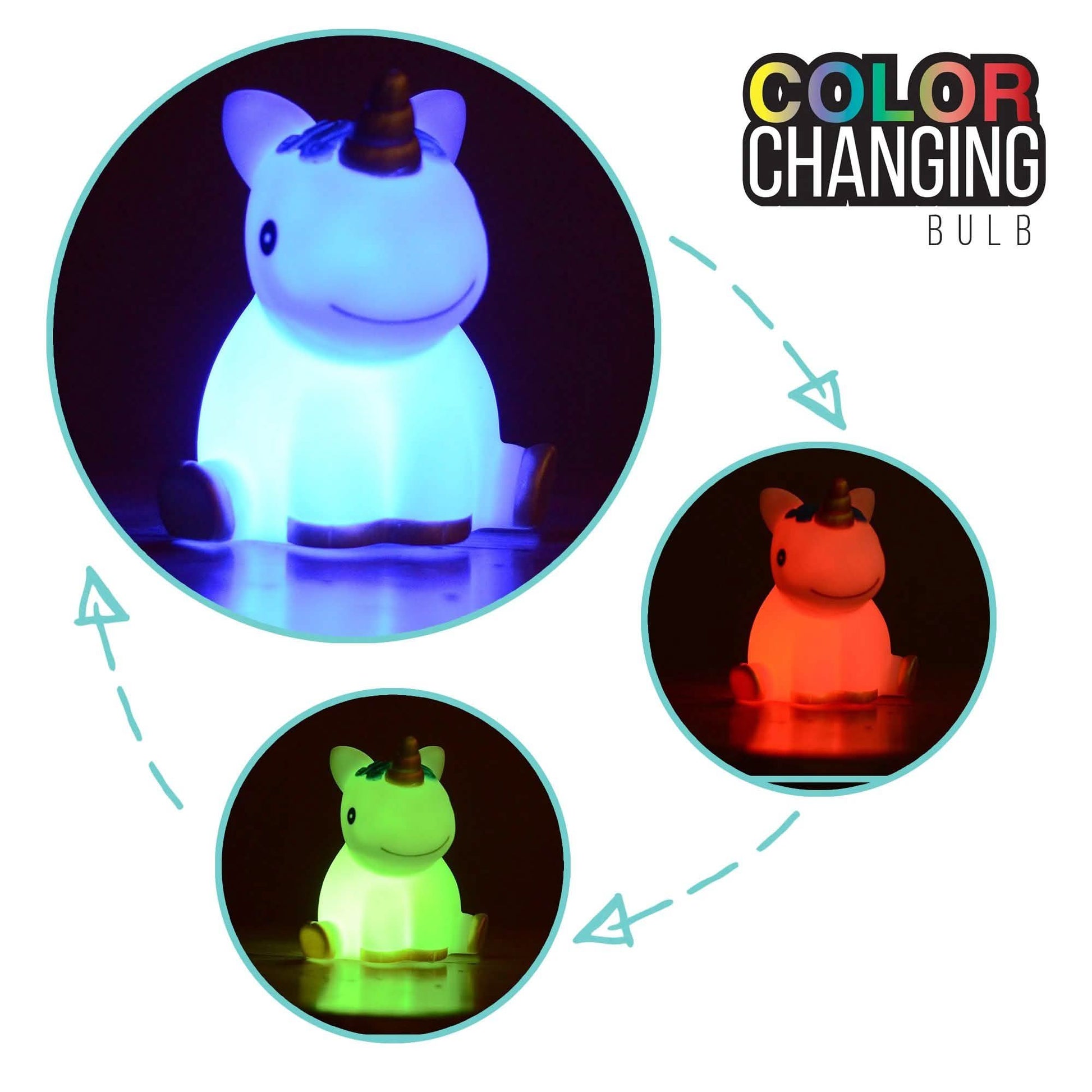 Hearth & Haven Multi Color Unicorn Night Light DailySale