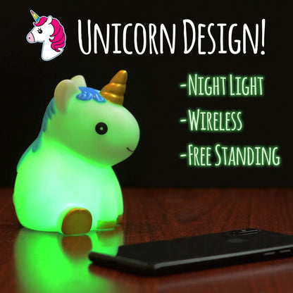 Hearth & Haven Multi Color Unicorn Night Light DailySale