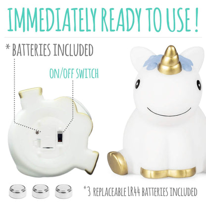 Hearth & Haven Multi Color Unicorn Night Light DailySale