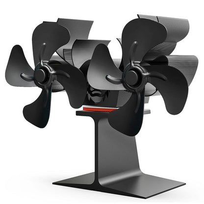 Heat Powered Wood Stove Fan DailySale