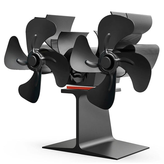 Heat Powered Wood Stove Fan DailySale