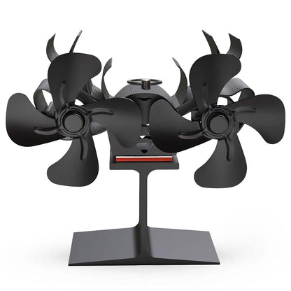 Heat Powered Wood Stove Fan DailySale