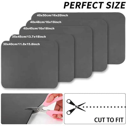 Heat Resistant Drainer Mat with Non-Slip Rubber Back DailySale