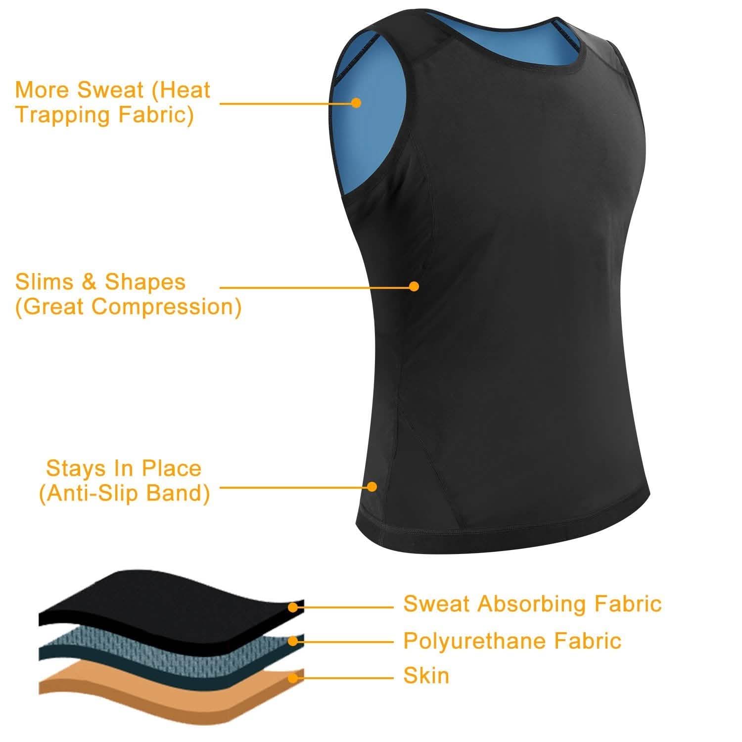 Heat Trapping Pullover Sweat Gym Vest DailySale