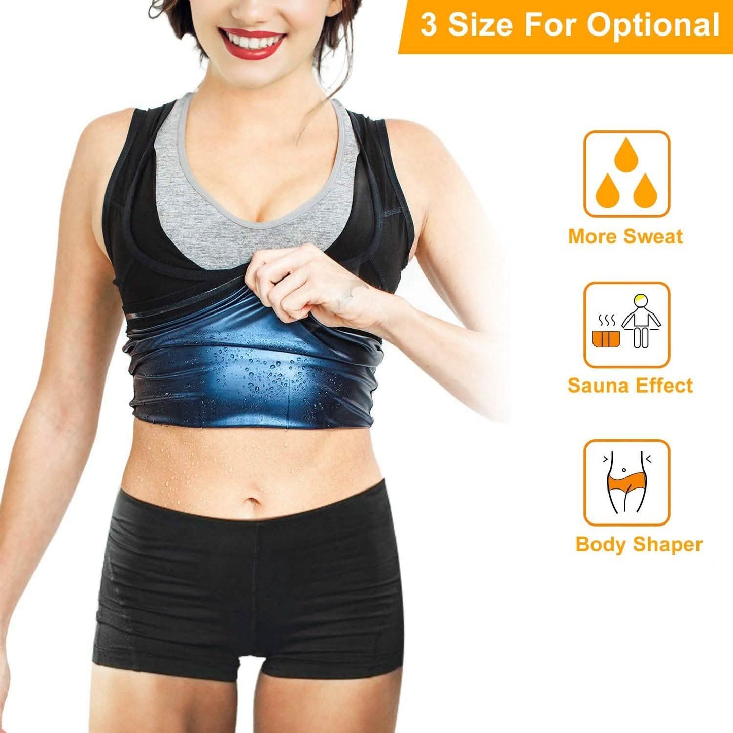 Heat Trapping Pullover Sweat Gym Vest DailySale