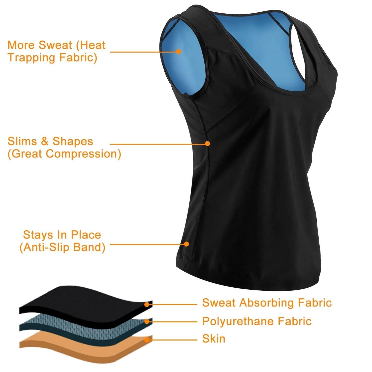 Heat Trapping Pullover Sweat Gym Vest DailySale