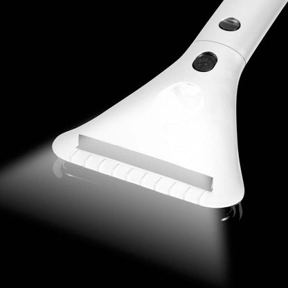 Heated Ice Scraper with Built-In Wide-Beam LED Light DailySale