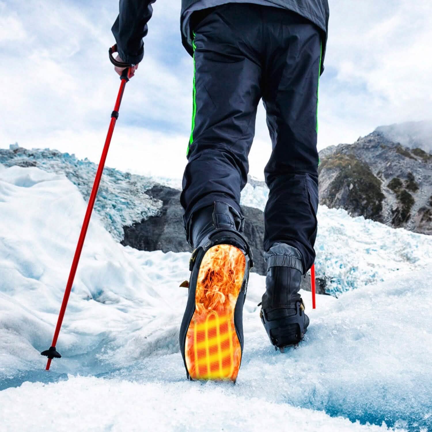 Heated Insoles Electric Heated Foot Warmer DailySale