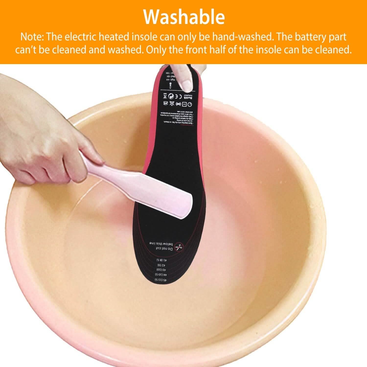 Heated Insoles Electric Heated Foot Warmer DailySale