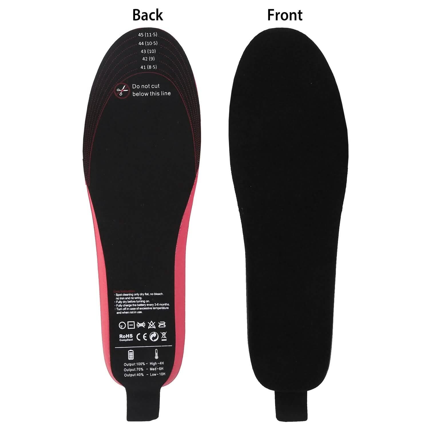Heated Insoles Electric Heated Foot Warmer DailySale