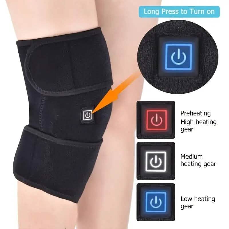 Heated Knee Pads with Massage Function DailySale