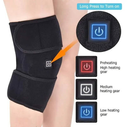 Heated Knee Pads with Massage Function DailySale