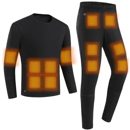 Heated Underwear Long Shirt and Pants Set DailySale