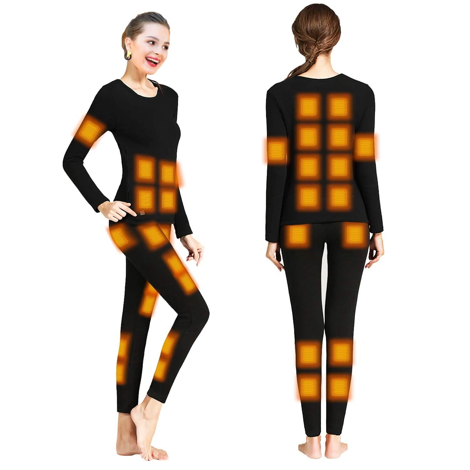 Heated Underwear Long Shirt and Pants Set DailySale