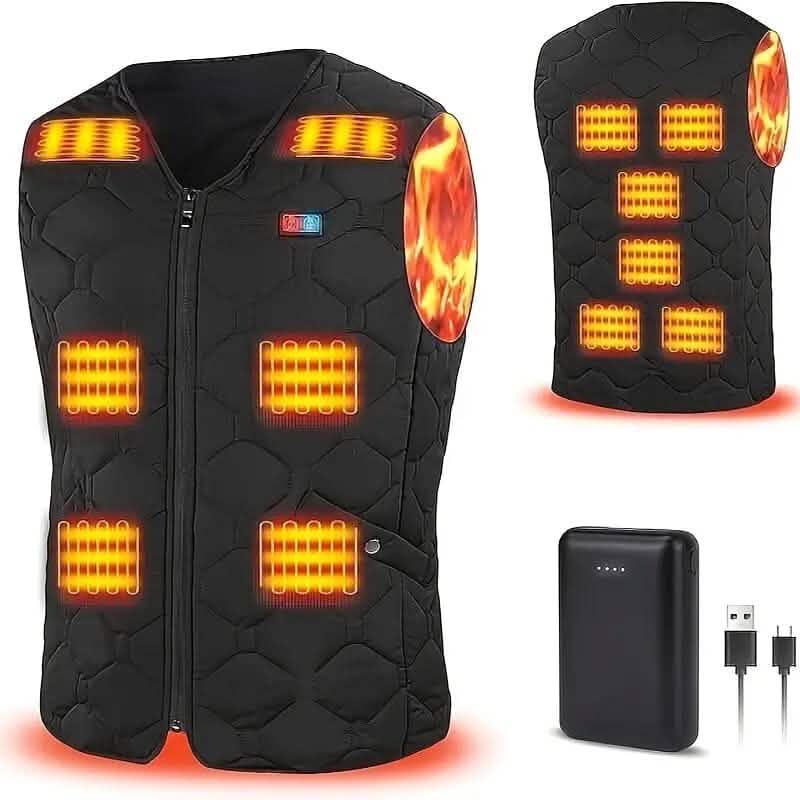 Heated Vest Electric Thermal Warm Jacket DailySale