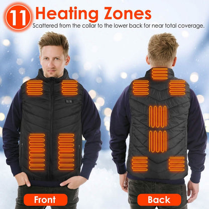 Heated Vest Electric USB Jacket with 3 Temperature Levels DailySale
