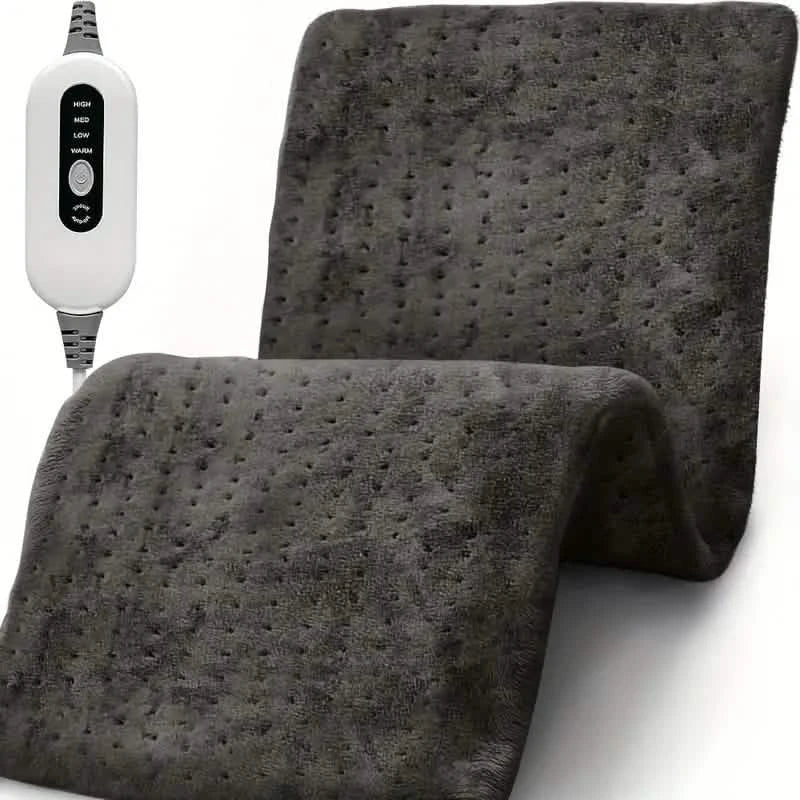 Heating Pad 12x24 Inch Soft Flannel with 4 Heat Levels Up To 150°F and 2-Hour Auto-Off DailySale