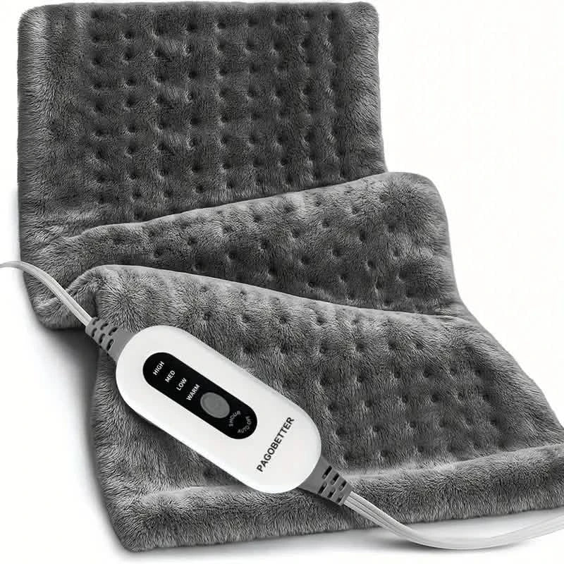 Heating Pad 12x24 Inch Soft Flannel with 4 Heat Levels Up To 150°F and 2-Hour Auto-Off DailySale