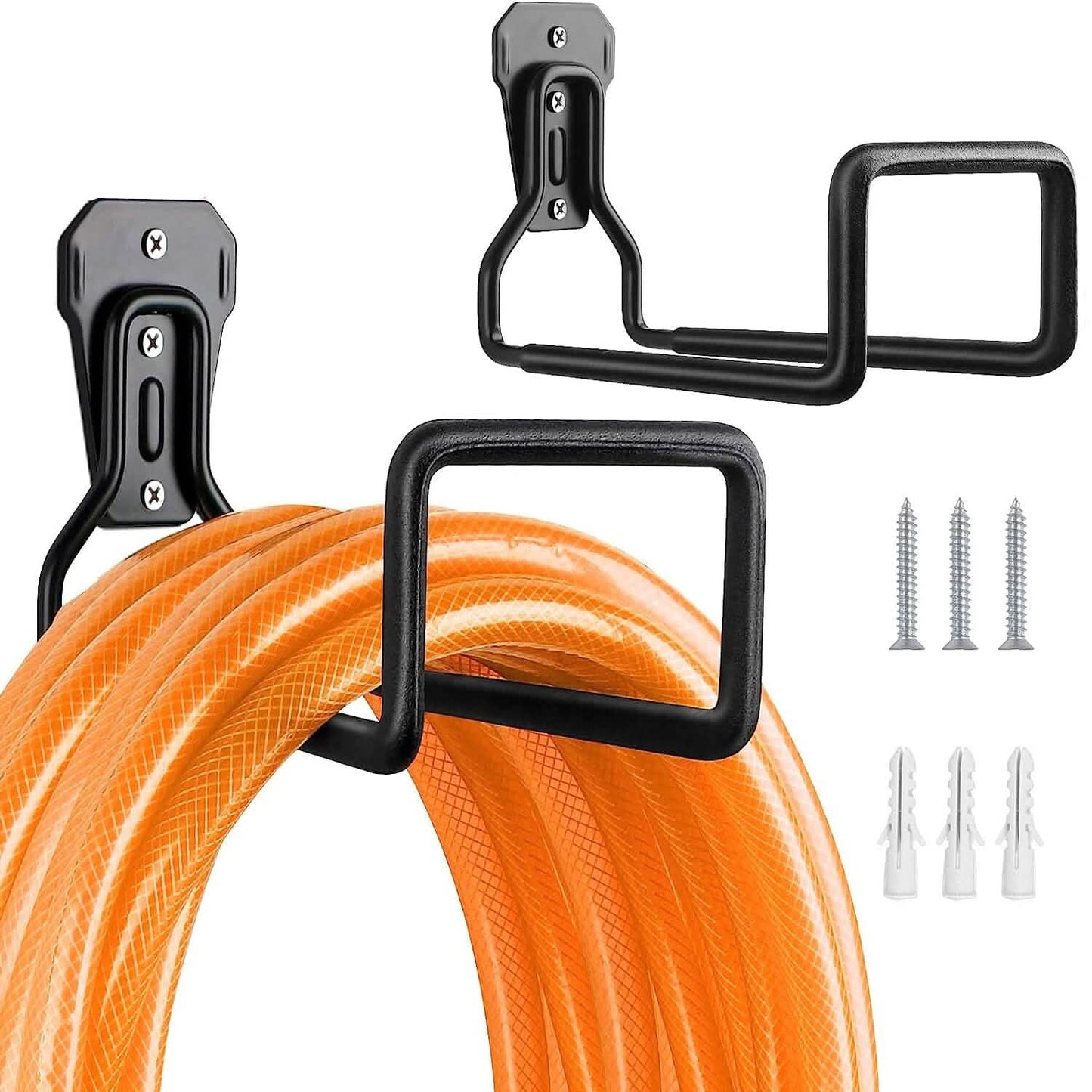 Heavy Duty Iron Hose Holder Wall Mounted DailySale