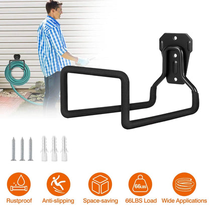 Heavy Duty Iron Hose Holder Wall Mounted DailySale