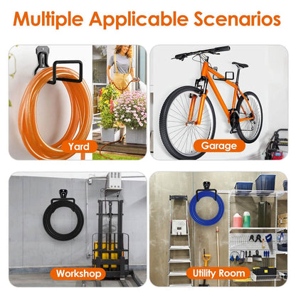 Heavy Duty Iron Hose Holder Wall Mounted DailySale