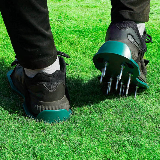 Heavy Duty Lawn Aerator Shoes with Adjustable Straps DailySale