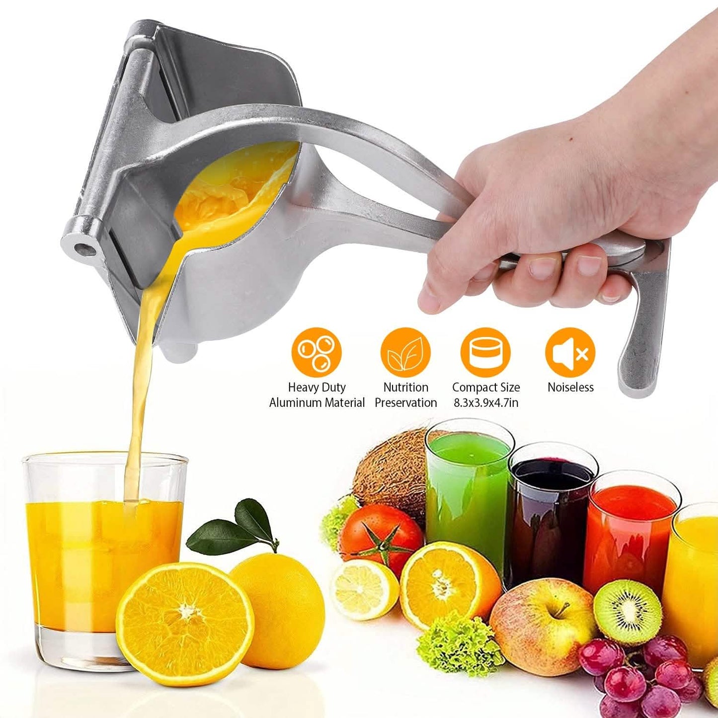 Heavy Duty Manual Fruit Juice Extractor DailySale
