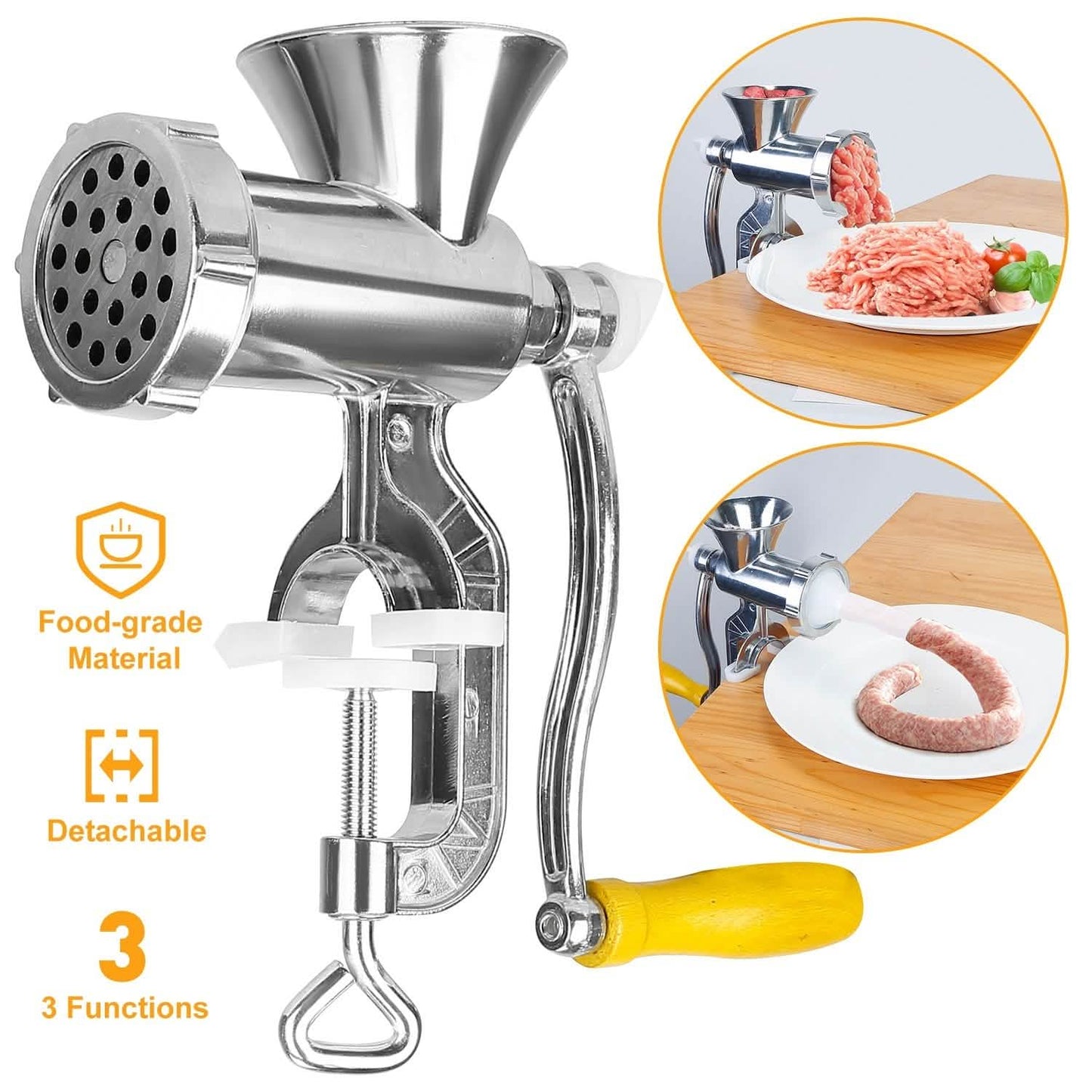 Heavy Duty Manual Meat Grinder DailySale