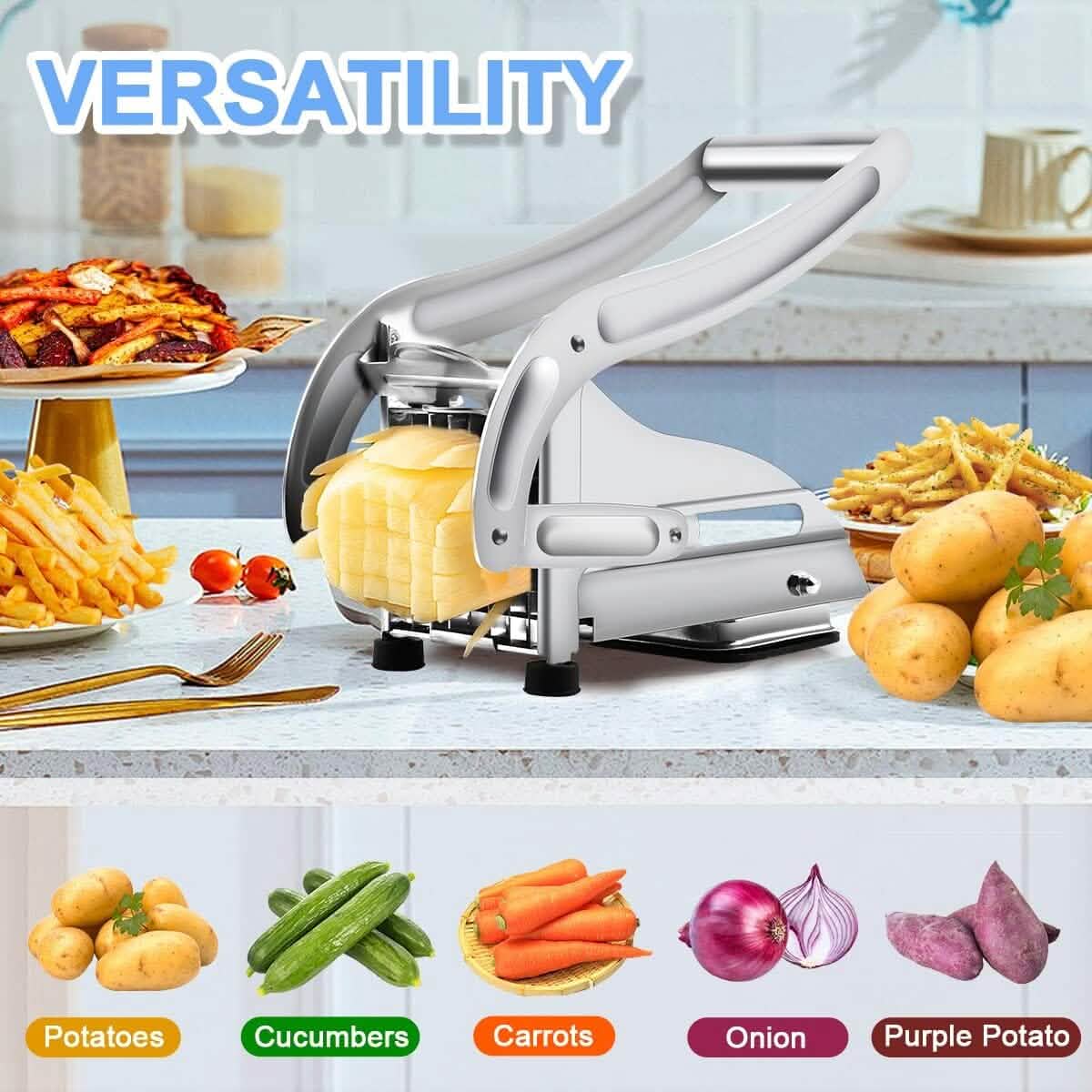 Heavy Duty Stainless Steel Potato Cutter DailySale