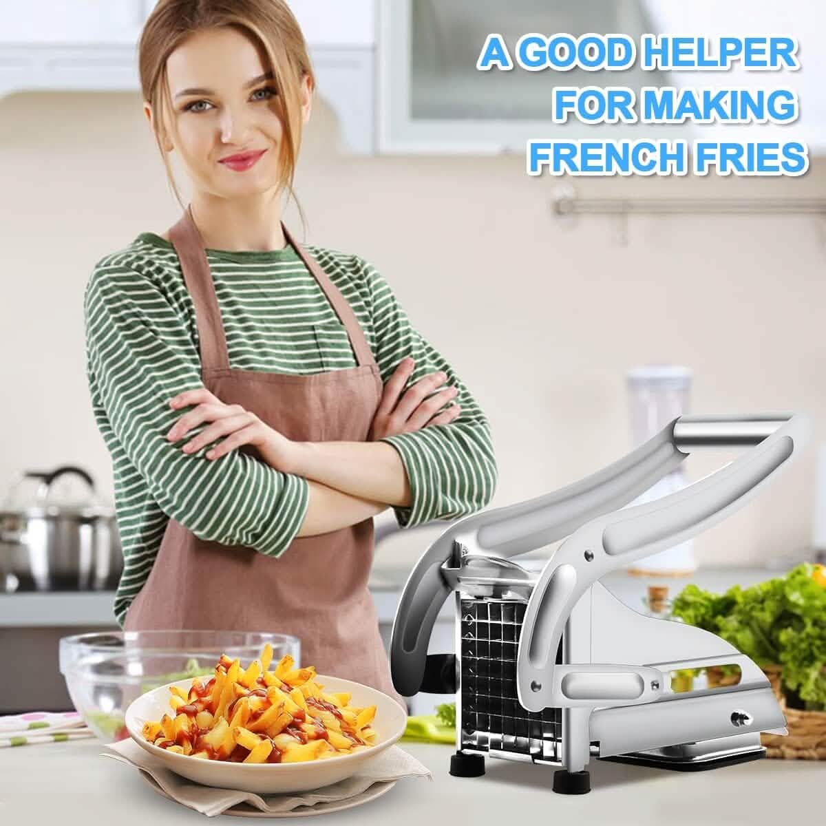 Heavy Duty Stainless Steel Potato Cutter DailySale
